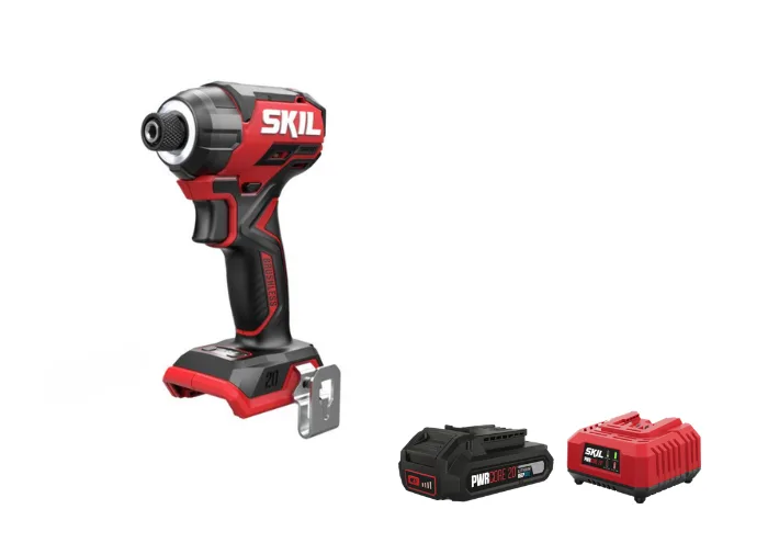 מברגת אימפקט 20V Brushless קומפקטית 250Nm -מתנה סוללה 2.0Ah + מטען SKIL