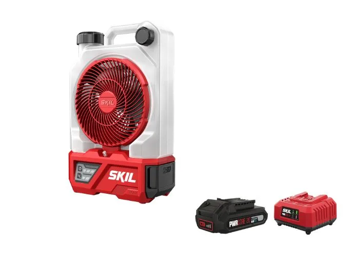 מאוורר/ מערפל מים 20V נטען מתנה סוללה 2.0Ah + מטען SKIL