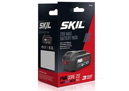 זוג סוללות 20V 4.0Ah בטכנולוגיית SKIL - Keep Cool