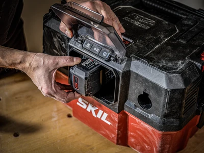 שואב אבק רטוב / יבש Brushless XP - גוף בלבד SKIL