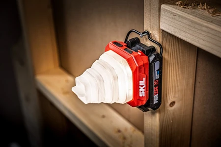 תאורת לד מתקפלת 20V עם חיבור USB - גוף בלבד SKIL