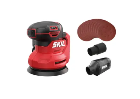 מלטשת אקצנטרית "5 (125 מ"מ) נטענת 20V Brushless XP עם וויסות מהירות אלקטרוני + מיכל איסוף - גוף בלבד SKIL