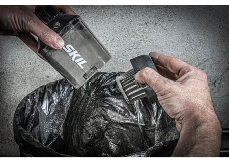 מלטשת אקצנטרית "5 (125 מ"מ) נטענת 20V Brushless XP עם וויסות מהירות אלקטרוני + מיכל איסוף - גוף בלבד SKIL