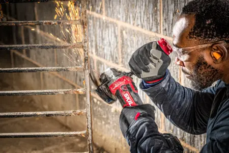 סט למקצוענים פטישון + מברגת אימפקט + משחזת + מקדחה נטענת רוטטת + ארבע סוללות 4.0Ah + מטען מהיר +תיק נשיאה גדול SKIL