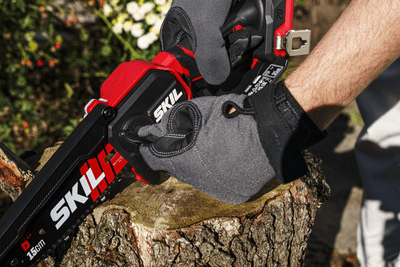 מיני מסור שרשרת חשמלי נטען Brushless + מזמרה נטענת XP 20V Brushless + סוללה 4.0Ah + מטען מהיר + תיק נשיאה גדול SKIL