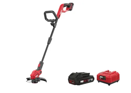 קוצץ קנטים חשמלי טלסקופי נטען 20V קוטר 25 ס"מ ראש מתכוונן מלא -מתנה סוללה 2.0Ah + מטען SKIL