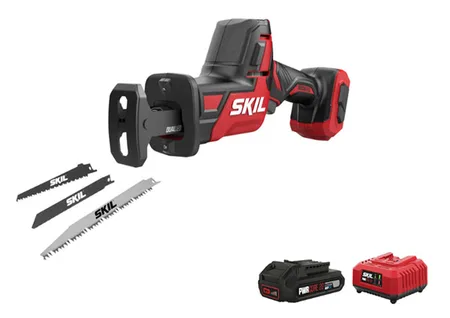 מסור חרב יד אחת נטען 20V Brushless - מתנה סוללה 2.0Ah + מטען SKIL