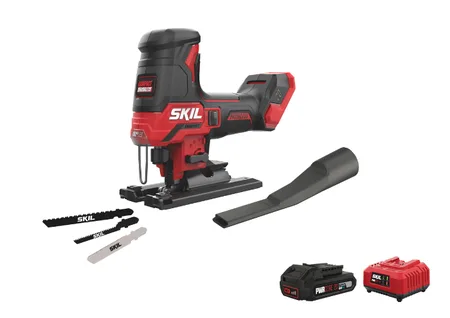 מסור אנכי נטען 20V Brushless מבנה "T" – מתנה סוללה 2.0Ah + מטען SKIL