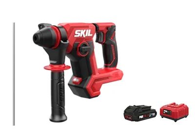 פטישון נטען 20V Brushless עם עד 18 מ"מ עם שני מצבי עבודה - מתנה סוללה 2.0Ah + מטען SKIL