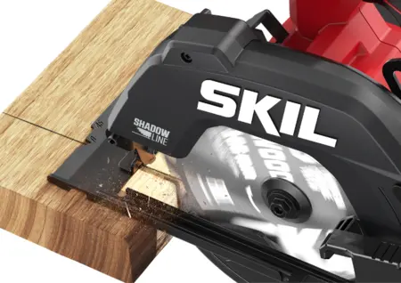 מסור עגול 165 מ"מ ("6.5) מקצועי 20V Brushless + סוללה 4.0Ah + מתנה - מטען + סוללה 2.0Ah  SKIL