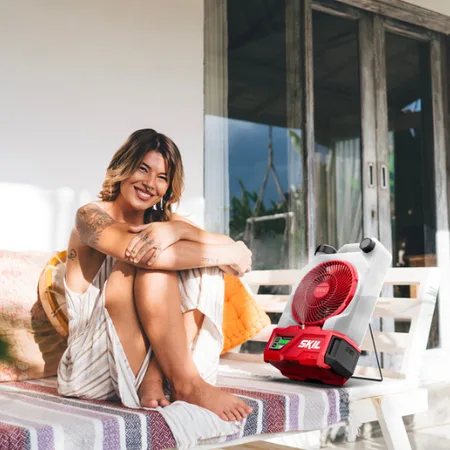 מאוורר/ מערפל מים 20V נטען SKIL