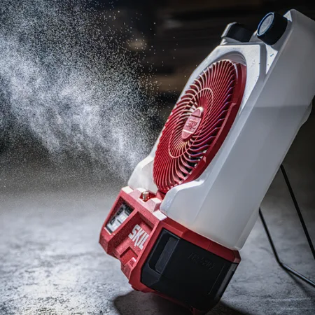 מאוורר/ מערפל מים 20V נטען SKIL