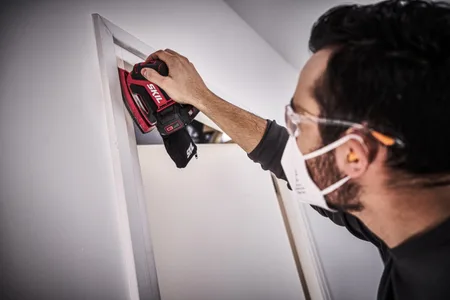 מלטשת מולטי יד אחת 20V Brushless מייסבים מוגני אבק אלקטרונית מתנה סוללה 2.0Ah + מטען SKIL