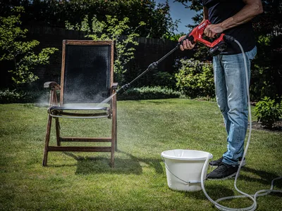 מכונת שטיפת מים בלחץ (גרניק) נטענת 20V מתנה סוללה 2.0Ah + מטען SKIL