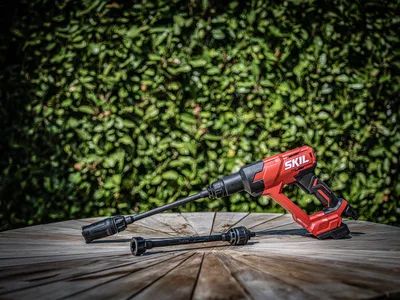 מכונת שטיפת מים בלחץ (גרניק) נטענת 20V מתנה סוללה 2.0Ah + מטען SKIL