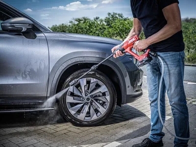 מכונת שטיפת מים בלחץ (גרניק) נטענת 20V מתנה סוללה 2.0Ah + מטען SKIL