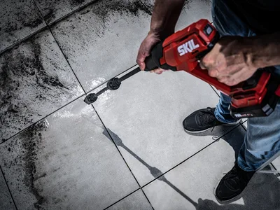 מכונת שטיפת מים בלחץ (גרניק) נטענת 20V מתנה סוללה 2.0Ah + מטען SKIL