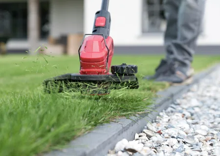 מפוח עלים חשמלי נטען 20V Brushless + קוצץ קנטים חשמלי טלסקופי נטען 20V קוטר 25 ס"מ ראש מתכוונן מלא + סוללה 2.0Ah +מטען SKIL