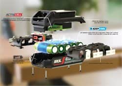 סוללה 20V 2.0Ah בטכנולוגיית SKIL Keep Cool