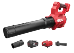 מפוח עלים חשמלי נטען 20V Brushless + סוללה 4.0Ah + מטען SKIL