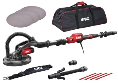מלטשת קיר ג'ירפה חשמלית 750W עם תאורת לד 360° SKIL