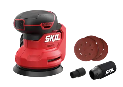 מלטשת אקצנטרית "5 (125 מ"מ) נטענת 20V Brushless - גוף בלבד SKIL