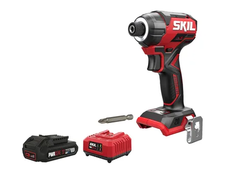 מברגת אימפקט 20V Brushless קומפקטית 250Nm -מתנה סוללה 2.0Ah + מטען SKIL