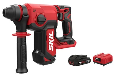 פטישון נטען 20V Brushless עד 24 מ"מ בעל 4 מצבי עבודה עם ביטול סיבוב 2.2J מתנה סוללה 2.0Ah + מטען SKIL