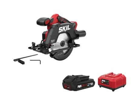 מסור עגול 165 מ"מ ("6.5) מקצועי 20V Brushless מתנה - מטען + סוללה 2.0Ah  SKIL