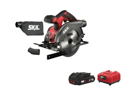 מסור עגול נטען 20V לחיתוך עץ "6.5 (165 מ"מ)מתנה סוללה 2.0Ah + מטען SKIL