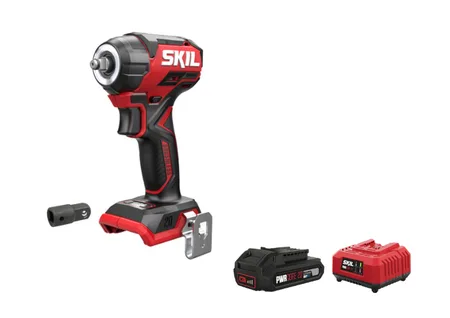 מפתח רטיטה "3/8 20V עם מתאם 1/2 Brushless 250Nm מתנה סוללה 2.0Ah + מטען SKIL