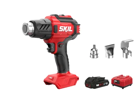 אקדח / מפזר חום נטען 20V + סוללה 2.0Ah + מטען SKIL